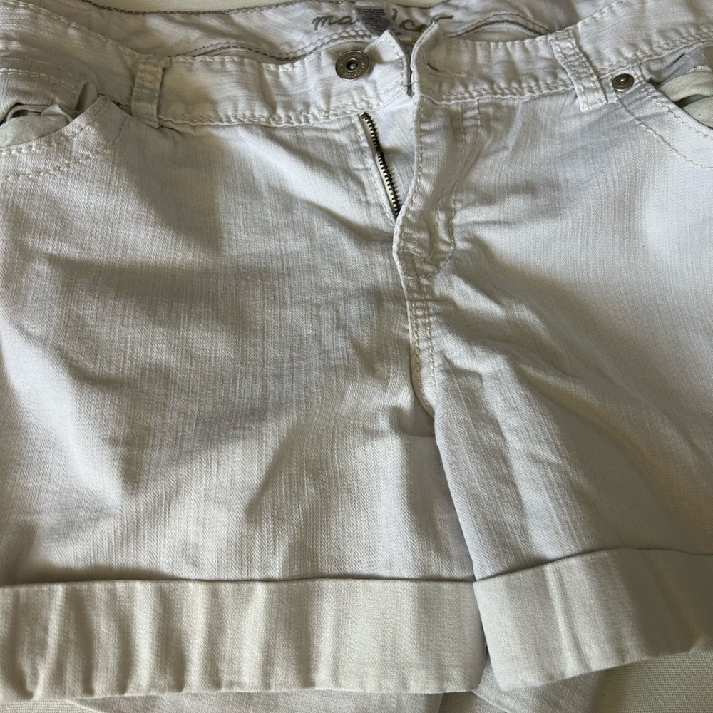 Women's White Shorts